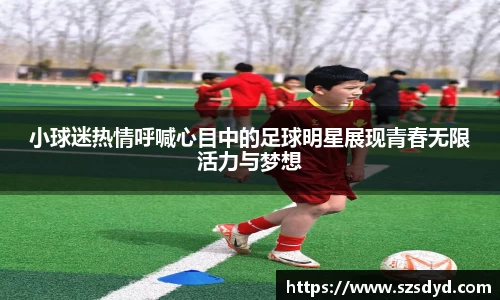小球迷热情呼喊心目中的足球明星展现青春无限活力与梦想